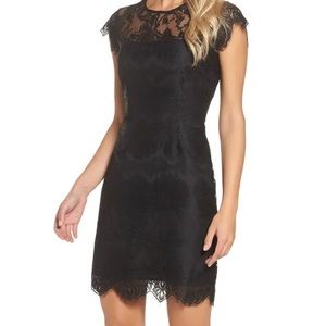 BB Dakota Jayce Lace Sheath Cocktail Dress
